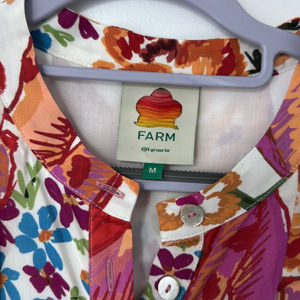 FARM Rio Colorful Mini Dress - Picture 2 of 3